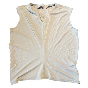 OGL Sleeveless V neck Top XL Modal Polyamide Spandex NWT